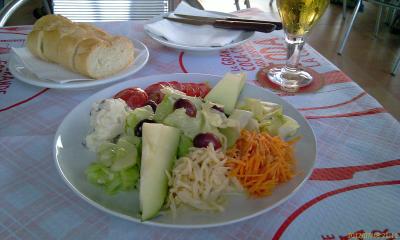 Salat in der Barbiguera